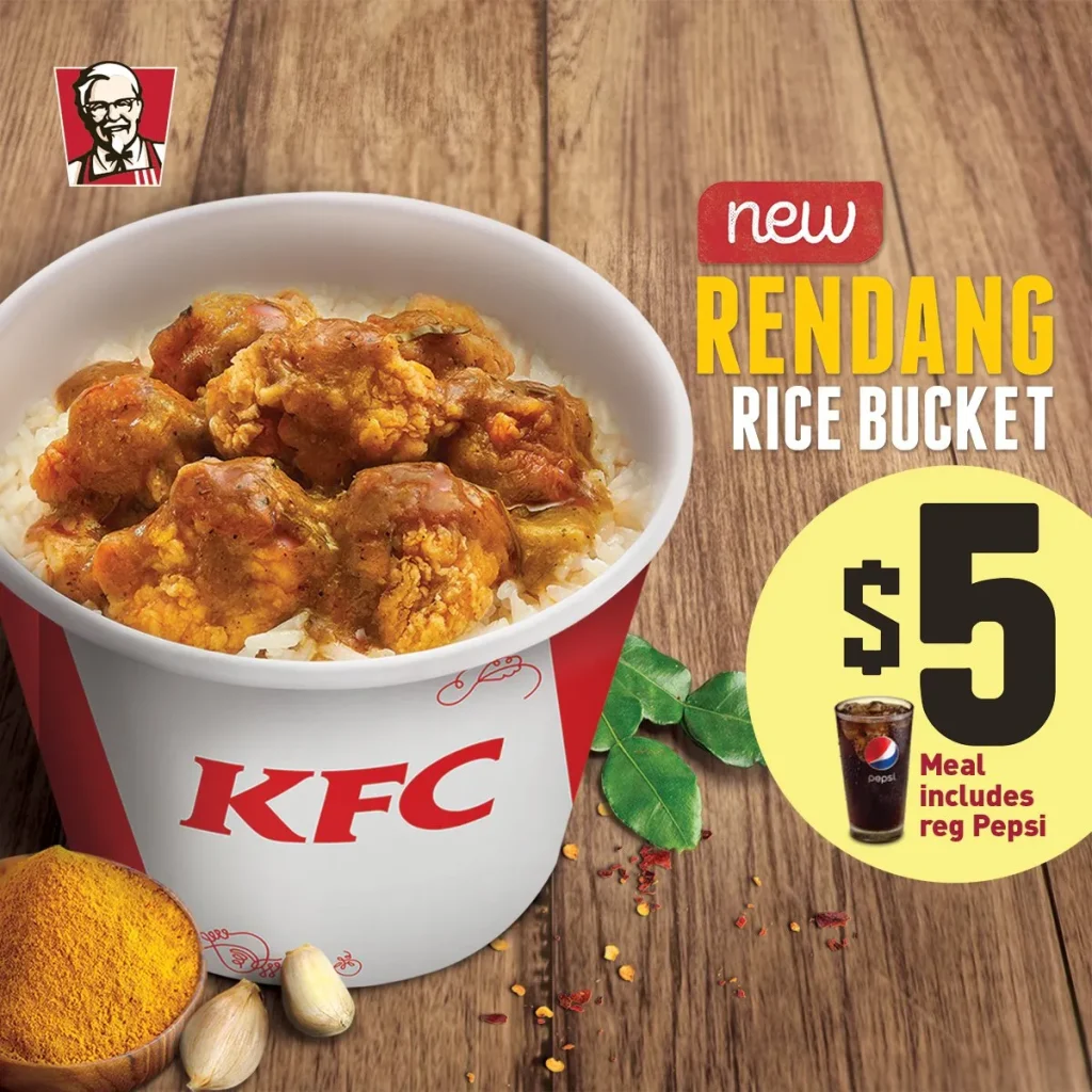 KFC Menu Prices in Singapore