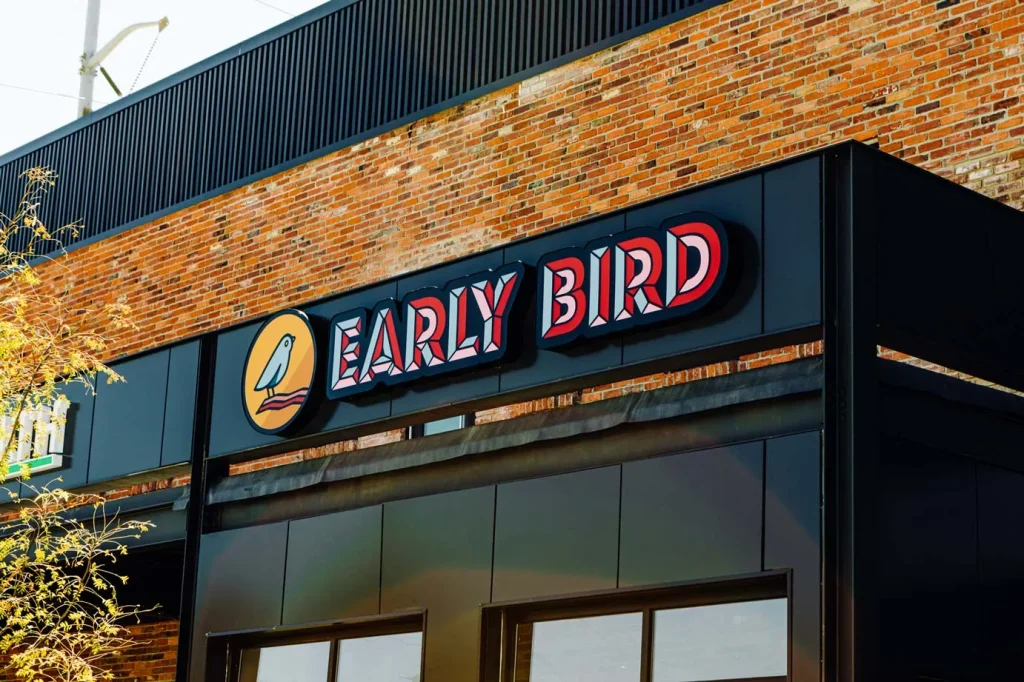 Early Bird Menu Prices 2024