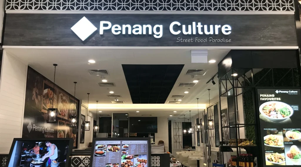 Penang Culture Menu Price