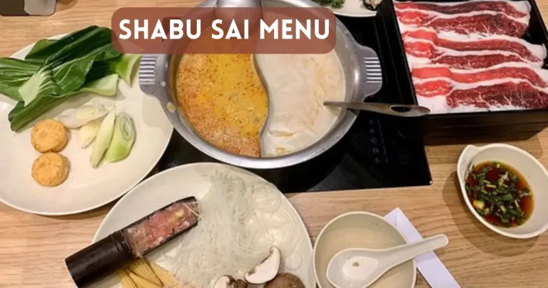 Shabu Sai Menu Price List in Singapore [2024 Updated]