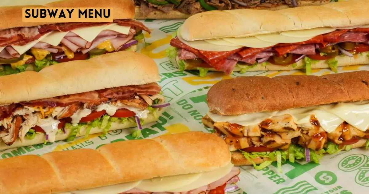 Subway Menu Price List in Singapore [2024 Updated]